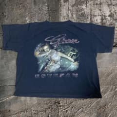 希少 2004年製 グロリアエステファン ツアーTシャツ TABOOタグ墨黒古着 