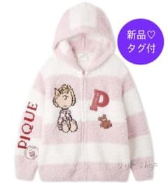 新品タグ付き　ジェラートピケ パーカ 新品タグ付♡ ジェラートピケ ジャガードパーカ サリー - メルカリ