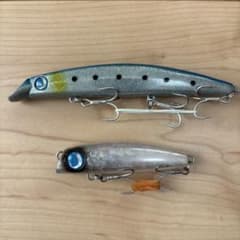 ⁠美品 ジャンプライズ ロウディー130F テロテロ君75F 人気ルアー2点⁠のサムネイル