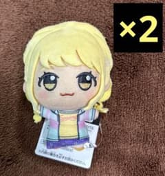 ナムコ限定 学園アイドルマスター ちびぐるみ 藤田ことね 2点セット