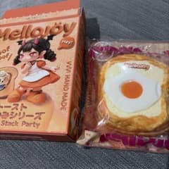 新品 Mellojoyトーストつみつみシリーズ 幸せサニーエッグスクイーズ