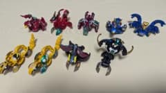 ジャンク)爆TECH!爆丸、爆テク爆丸 煌ドラガオンクリアカラー等9個