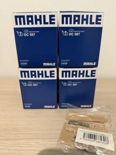 MAHLE オイルフィルター OC 587 4個セット　ホンダ車用のサムネイル