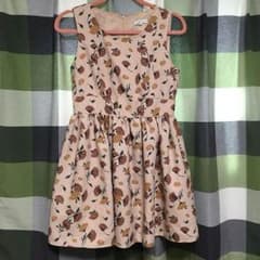 アース花柄ワンピースのサムネイル