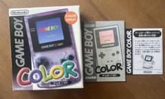 空箱】美品 ゲームボーイカラー クリアパープル - メルカリ