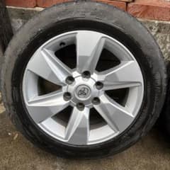 トヨタ 純正 17インチ アルミホイール タイヤセット　中古　引き取り越谷から トヨタ 純正 17インチ アルミホイール タイヤセット 中古 引き取り越谷