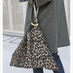 【CELERI/セルリ】 LEOPARD BIG プリーツバッグのサムネイル