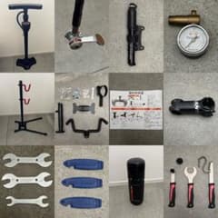 ロードバイク関連ツールセット (スタンド、 空気入れ、 工具など) ロードバイク関連ツールセット (スタンド、 空気入れ、 工具など