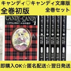 キャンディ♡キャンディ いがらしゆみこ 文庫版 漫画 初版 全巻セット