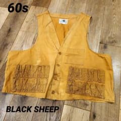 60s BlackSheep ブラックシープ ヴィンテージ ハンティング ベスト 