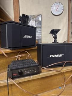 本日限定出品 BOSE 2705MX パワーアンプ スピーカーセット - メルカリ