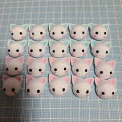 ルディ☆様専用   つまみ細工ねこパーツセットのサムネイル