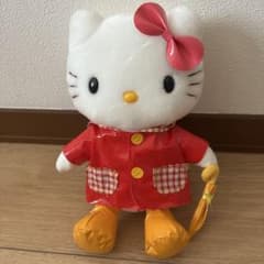 ハローキティ ぬいぐるみ レインコート姿のサムネイル