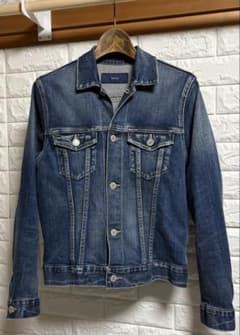 SHIPS シップス　ストレッチセルビッチデニムジャケット Sユーズドのサムネイル