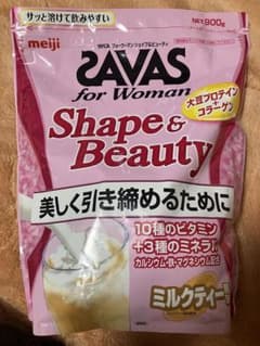 ザバス プロテイン  シェイプ&ビューティ ミルクティー風味のサムネイル