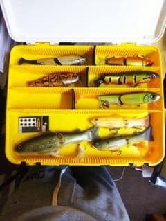 値下げ☆ボックス、ビックベイト、スイムベイト、アラバマ、セットのサムネイル