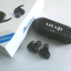AIKAQI Bluetooth 4.1  イヤホン B04 ブラックのサムネイル