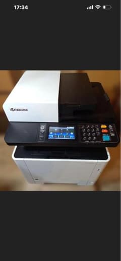 京セラ ECOSYS M5526cdw カラーレーザー複合機 — トナー残量あり