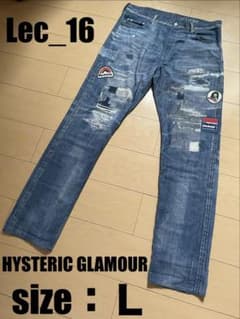HYSTERIC GLAMOUR HARD REMAKE 転写ストレートパンツ - メルカリ