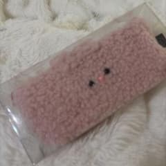FLUFFY FRIENDS ボア素材 ペンケース ピンク