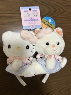 サンリオ 吉徳 マスコットホルダー ハローキティ クリーミーねこのサムネイル