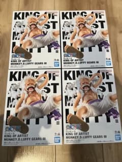 ワンピース KING OF ARTIST ルフィ GEAR5 Ⅲ 4体セット - メルカリ