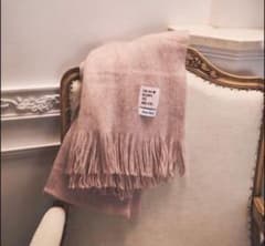 【トリートユアセルフ】マフラー アイボリー トリートユアセルフ ピンク マフラー - メルカリ