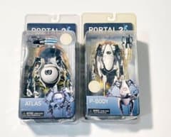 2体】Portal 2 ATLAS & P-BODY ポータル2 フィギュア - メルカリ