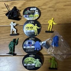 STAR WARS 페이스 캡 첨부 피겨 컬렉션 6 종 세트