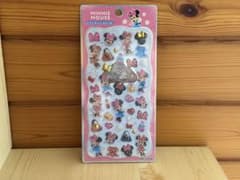 Disney ミニーマウス プチドロップステッカーのサムネイル