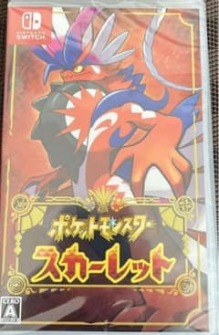 人気！お得！早い者勝ち！ポケットモンスター スカーレット　Switchのサムネイル