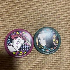 HUNTER×HUNTER ヒソカ イルミ 缶バッジ 2種セットのサムネイル