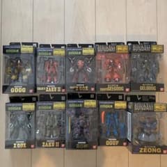 モビルスーツインアクション　機動戦士ガンダム　一年戦争　ジオン10体セット モビルスーツインアクション 機動戦士ガンダム 一年戦争 ジオン