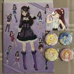 バラ売り可]アイカツ クリアファイル ステッカー 缶バッジ ソレイユ