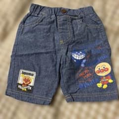 アンパンマン デニムショートパンツ 95cmのサムネイル