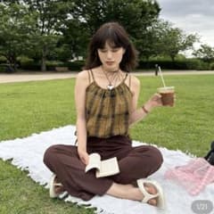 nugu チェックキャミソール　daisy hinamiruのサムネイル