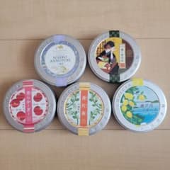 LUPICIA 【ルピシア】プチ缶 5個セット 空き缶　多様デザインのサムネイル
