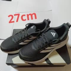 adidas スニーカー 27cm ブラック ホワイトのサムネイル