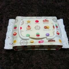【ミント様☆専用】ベビーマカロン♡おしりふきケースのサムネイル
