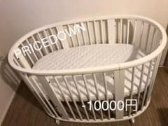 ベビーベッド(クッション＋シーツ付)のサムネイル