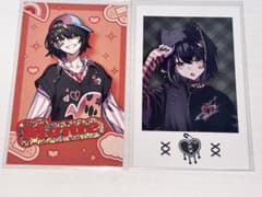 にじさんじグッズ ましろ爻 チェキ風カード2枚セット - メルカリ