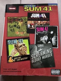 SUM41 Best 楽譜のサムネイル