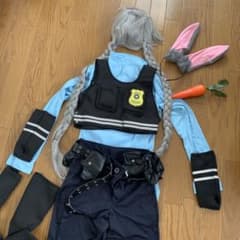 ズートピア　ジュディ　警官服　フルセットのサムネイル