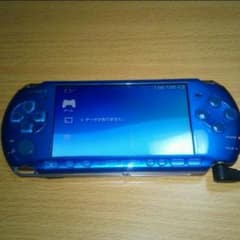 PSP3000 ブルー ソフト三本付きのサムネイル