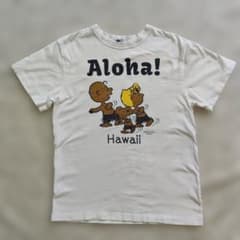 サーフズアップ ピーナッツ　日焼けスヌーピー　 アロハ 　Tシャツ　M　Sのサムネイル