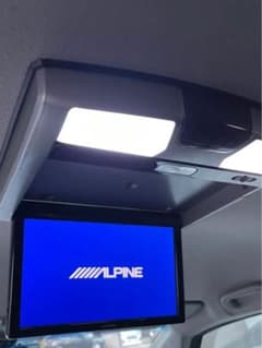 ALPINE フリップダウンモニター 10インチ　アルパインのサムネイル