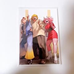 ヒロアカ展 原画展 ブロマイド Snapshot 青山 上鳴 芦戸 - メルカリ