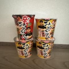 NISSIN　みそきん メシ 辛みそきん 4つセットのサムネイル