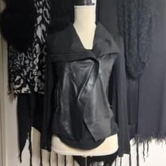 ekam系 本革 レザージャケット 変形 ジャケット v系 平成 swag - メルカリ