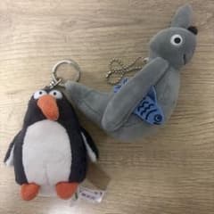 ペンギンのぬいぐるみ とマスコット 2種セットのサムネイル